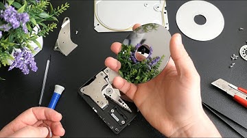How HDD looks inside? Opening 4TB WD Purple and disassembly in 4K