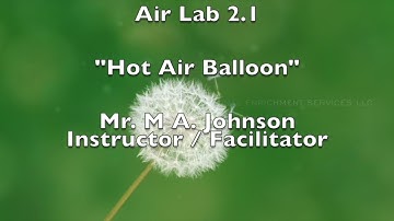 STEM In Education "Principles of Engineering" Teaching & Learninmg Concepts Air Lab 2.1