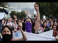 Varios disturbios se reportaron durante las marchas en Bogotá