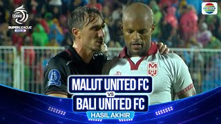 Hasil Akhir Pertandingan - Malut United FC vs Bali United FC | BRI Super League 2025/26