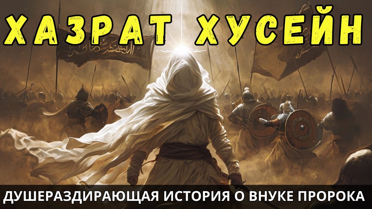 Душераздирающая история о внуке пророка имаме Хусейне. Исламская история.