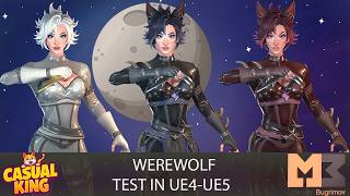 Werewolf Test Epic Skeleton In UE4-UE5