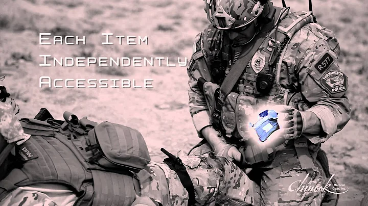Military & Law Individual First Aid Kit (IFAK) by Chinook Medical Gear