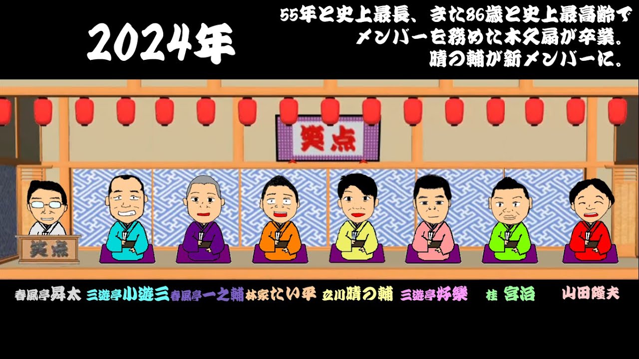 笑 点 並び 順
