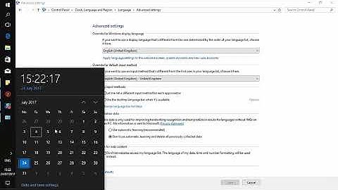 Windows 10 - How To Change The Default Language