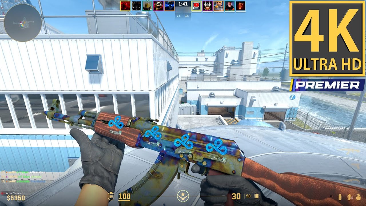 Counter Strike 2 Gameplay 4K (No Commentary) Ranked Premier 