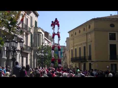 Castellers de Barcelona: 2d7 Terrassa 7/04/2013