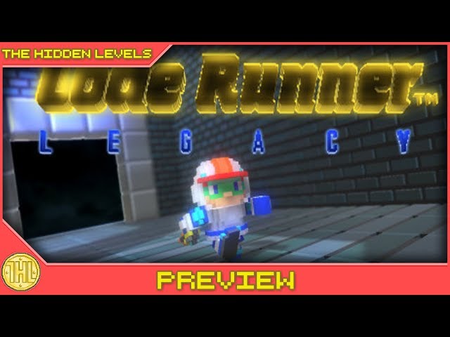Lode Runner Legacy (2500EX.) - Nintendo Switch - Édition Strictly Limited - NEUF Sous Cellophane