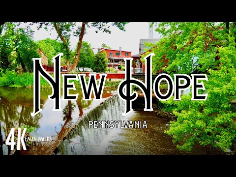 New Hope Pennsylvania walking tour