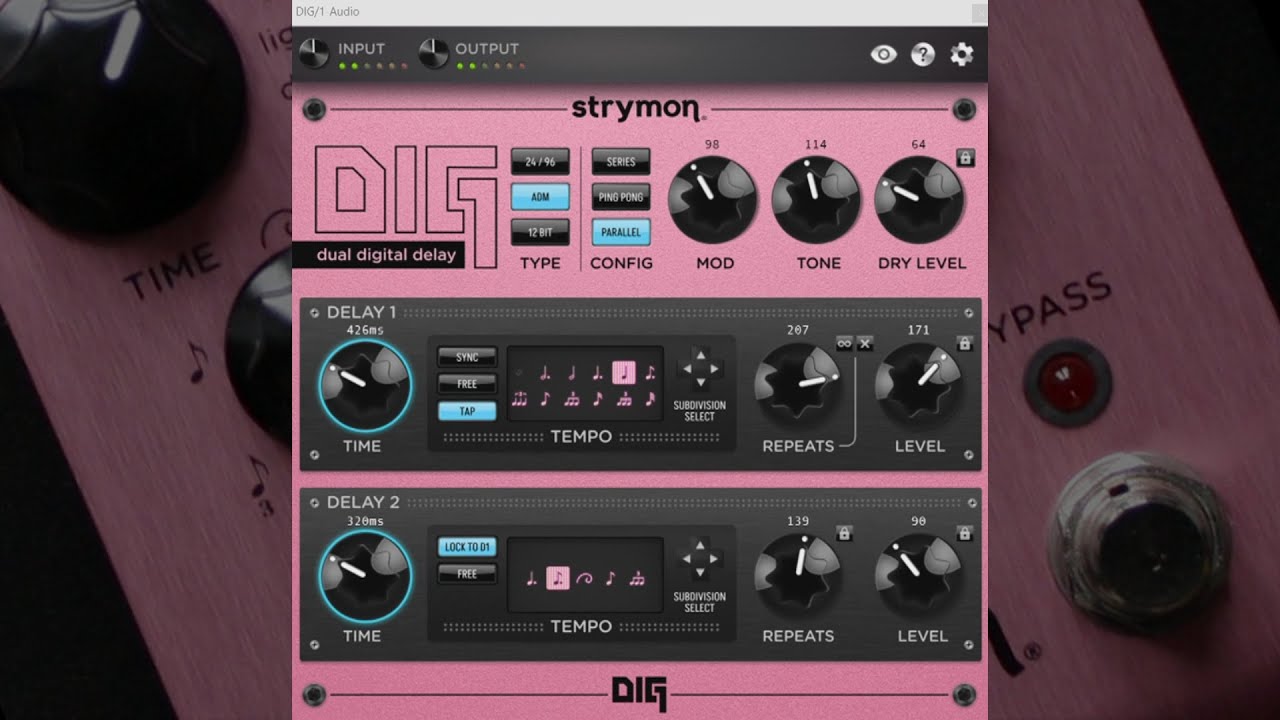 Strymon DIG デュアルデジタルディレイ strymon | DIG（V2） | デュアル・デジタル・ディレイ | 製品情報