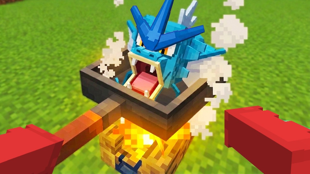 【マイクラ】ポケモンを料理できるマインクラフト