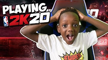 My FIRST Time Playing NBA 2k20!