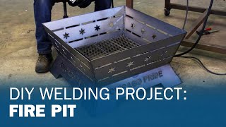 Diy Welding Project How To Build A Fire Pit