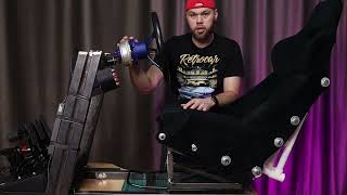Самодельный кокпит для симрейсинга из металла при помощи сварки DIY cockpit for simracing