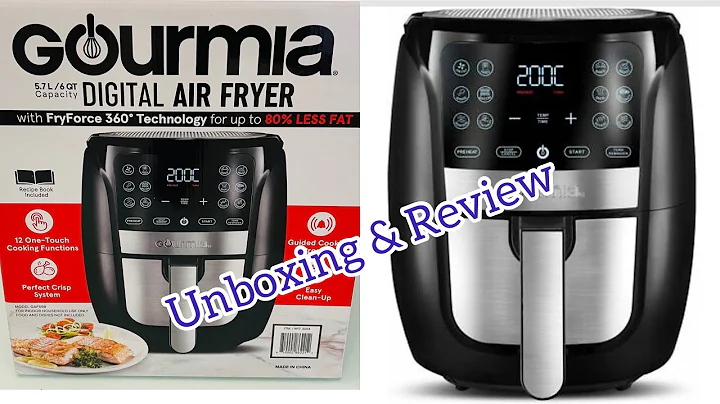 UNBOXING AND REVIEW OF GOURMIA DIGITAL AIR FRYER