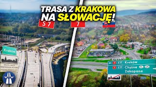 Droga Ekspresowa S7 Dk7 Kraków - Myślenice - Chyżne - Słowacja