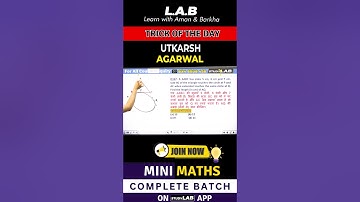 SSC Exam Favourite Questions By Utkarsh Sir #ssc #chsl #sscchsl #maths #cgl #utkarshsirmaths