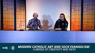 SEEK24 x Survivor's Bias - Modern Catholic Art and Sock Evangelism: A Merge of Creativity and Faith