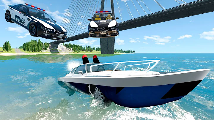 Police Car Chases #5 - BeamNG DRIVE | CRASH DAY