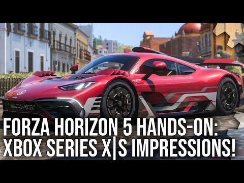 Forza Horizon 5 is Stunning - Xbox Series X/S Hands-On - A DF Direct Special