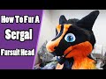 //Tutorial #90// Furring Sergal Fursuit Head Bases