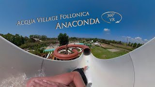 Acqua Village Follonica Anaconda Slide 1 360 Vr Pov Onride