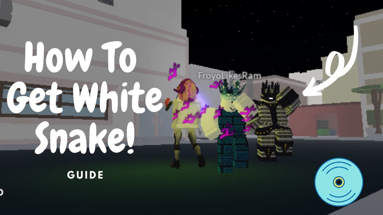 Yba How To Get White Snake Youtube - roblox yba white snake