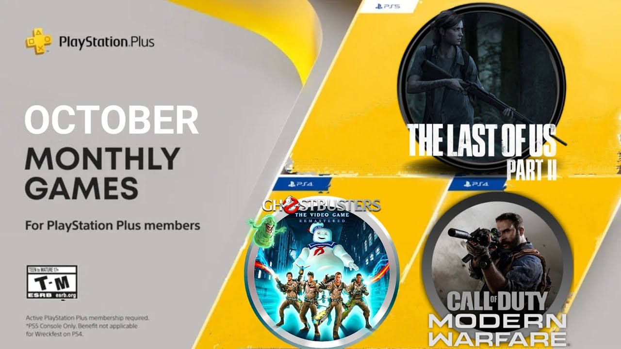 uophørlige Vær sød at lade være sekvens PS PLUS ESSENTIAL FREE GAMES OCTOBER 2022 | 1 PS5 and 2 PS4 Games Free this  month🔥 - YouTube