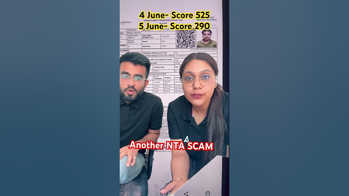 NTA Is playing with students? | Wrong Score | #justiceforneetug #reneet  #neetexam