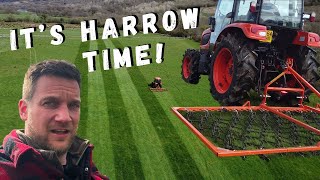 Cost Effective Field Maintenance - We Test the Harrows from Hackett