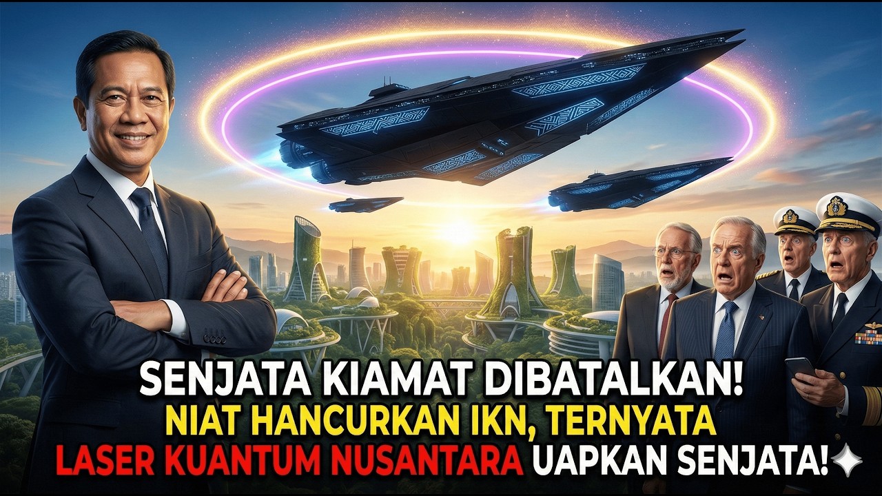 ELIT BARAT KENA SKAKMAT! Hancurkan IKN dari Orbit, Menangis Tanpa Oksigen di Kedalaman 10.900 Meter!