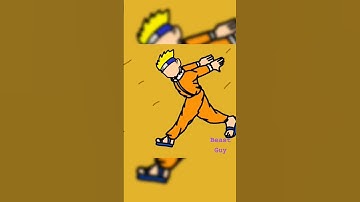 Naruto running Animation | Flipaclip | Beast guy | #shorts