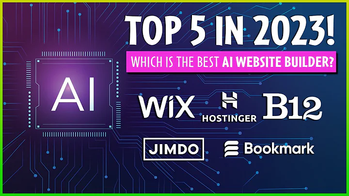 5 Best AI Website Builders in 2023 | Build a Website in a Minute! 🏗️