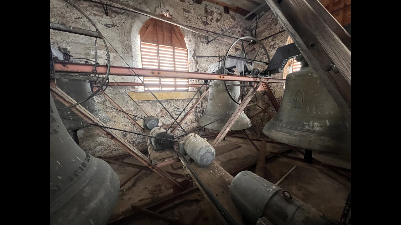 Pfarrkirche St Jakob im Rosental - (A-Ktn) - Einzel und Vollgeläute - (Innenaufnahme)
