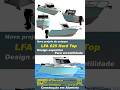 LFA 625 Hard Top - Projeto para construção em alumínio #yachtdesign #projetosdebarcos #shorts