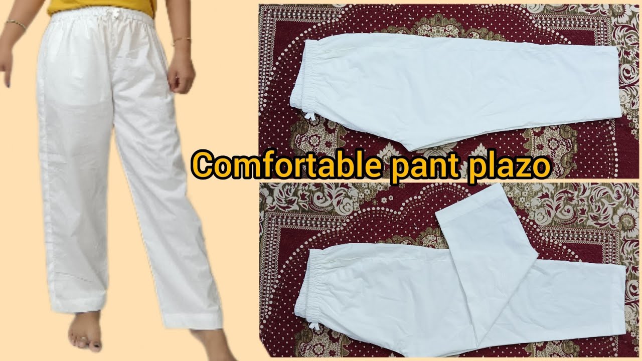 pant plazo cutting and stitching pocket plazo cutting and stitching