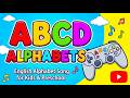 ABCD Alphabets Song 👾 Monster ABC Song for Kids | Learn English Alphabets