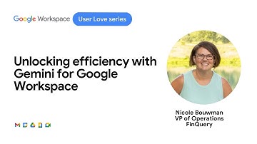 Unlocking efficiency with Gemini for Google Workspace