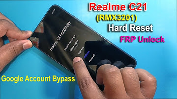 Realme C21 (RMX3201) Hard Reset Pattern Unlock | FRP Bypass Android 11 Easy Method
