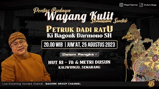 LIVE Wayang Kulit Ki Bagong Darmono SH - Gareng Susukan 'Petruk Dadi Ratu' | Kaliwungu, Semarang