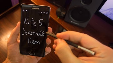 Galaxy Note 5 Screen-Off Memo on the Note 4!
