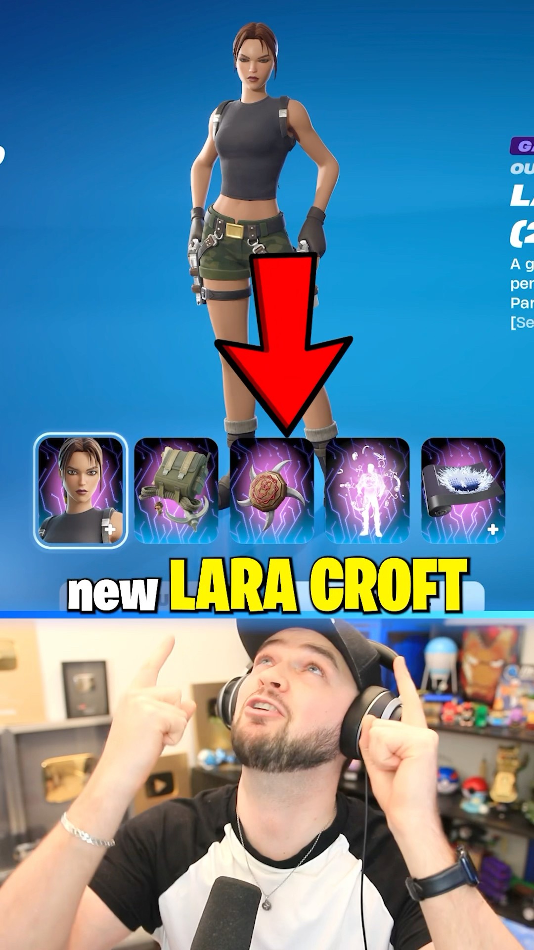 Lara Croft is BACK in Fortnite!