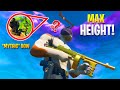 FORTNITE MAX HEIGHT MYTHIC BOW *ONLY* CHALLENGE!