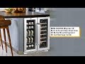 BWB-2060FDS Whynter 24″ Built-In French Door Dual Zone Wine Refrigerator / Beverage Center