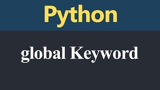 global Keyword in Python (Hindi)