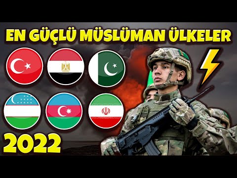 2022 En Güçlü Müslüman Ordular ! 2022 Müslüman Ordular Askeri Güç Sıralaması /GlobalFirePower