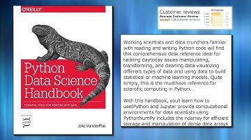 Python Data Science Handbook: Essential Tools for Working with Data
