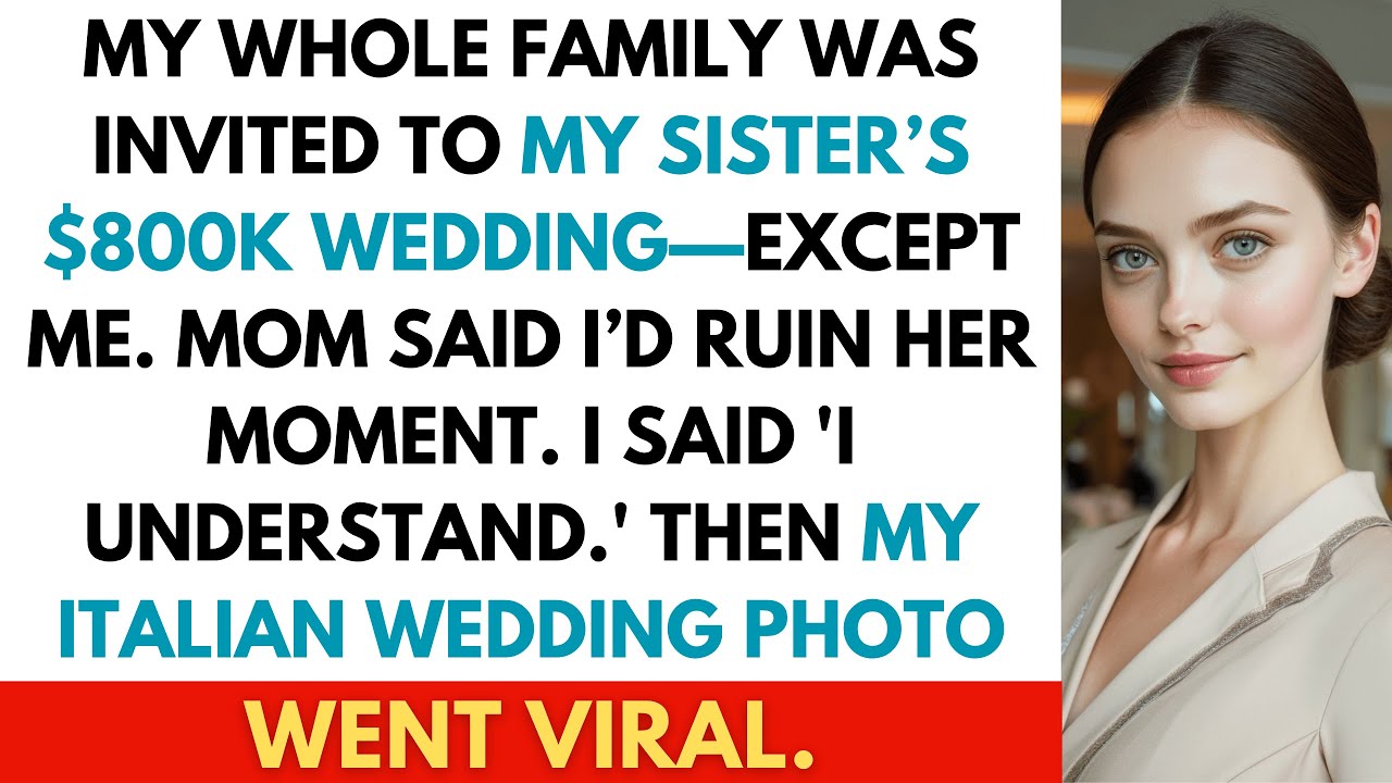 Uninvited from My Sister’s Wedding, I Staged My Own Fairytale in Italy—Then It Went Viral