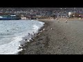 Замедленное видео. Пляж в Петропавловске-Камчатском