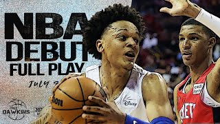 Paolo Banchero x Jabari Smith NBA Debut Full Play | July 7, 2022 | FreeDawkins